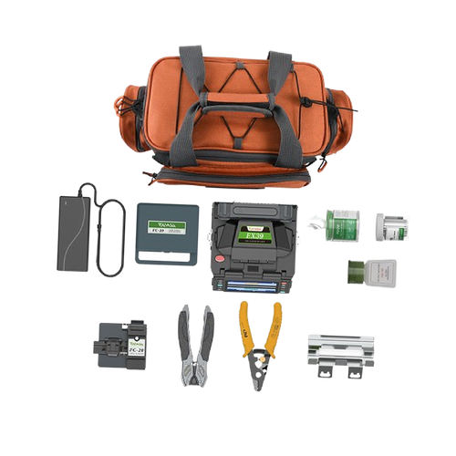 FTTX Fiber Optical Handheld Fusion Splicer Glasfaser Welding Schweißgerät 8~16mm - Bild 22 von 22