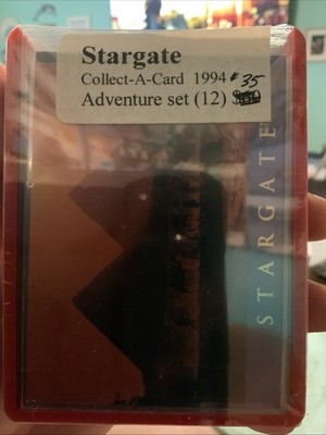 1994 STAR GATE  12 ADVENTURE CARD SET
