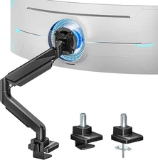 ARES WING Ultrawide Monitor Arm for 13"-49" Ultrawide Screens, Heavy Duty, Black