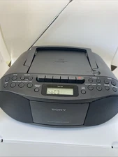 Sony CFD-S70 CD Cassette FM/AM CD-R/RW MP3 Mega Bass Boombox READ DESCRIPTION