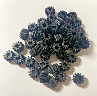 50x Lego  Technik Zahnrad 12 Tooth Zähne 32270 schwarz Technic Kegel 4177431