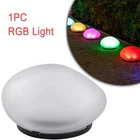 Solar Powered LED Pebbles Lights Decorative Landscape Lighting Lamp for Garden