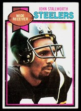 John Stallworth, 1979 Topps, #450, Pittsburgh Steelers,