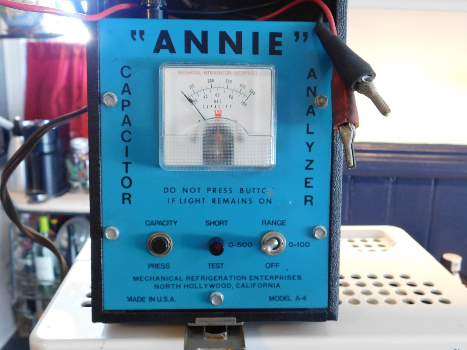 CAPACITOR ANALYZER TESTER 