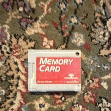 Performance P-302 Memory Card for Nintendo 64 N64 Gray/Red