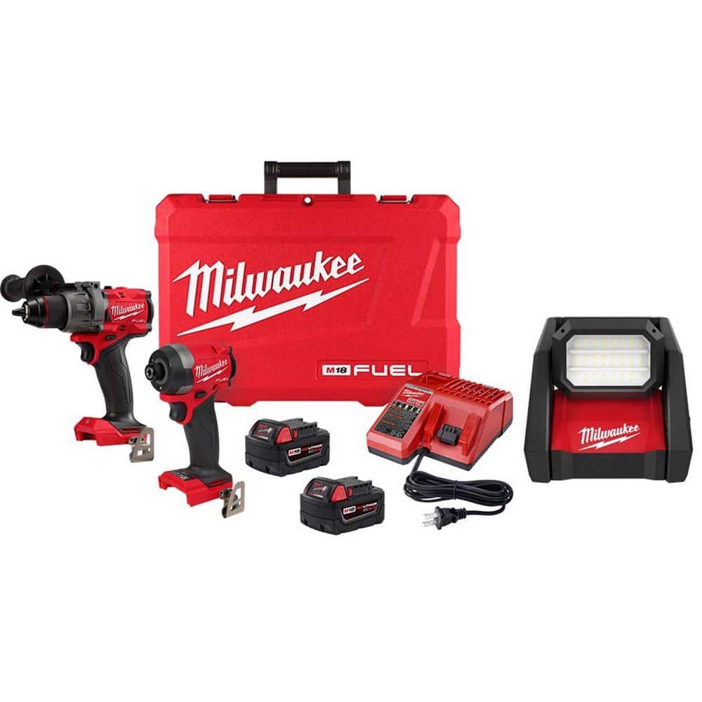 M18 FUEL 18V Brushless Cordless 2-Tool Combo Kit with 2 Batteries  