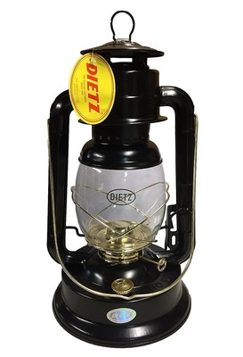 #90 D-Lite Oil Burning Lantern Black and Gold