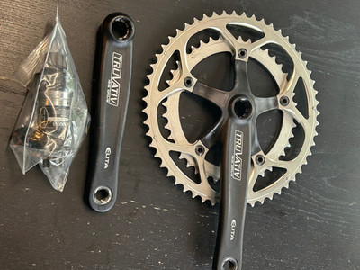 Truvativ Elita ISIS Drive Crankset 172.5mm 55/42t Double Road Bike Crankset w/BB