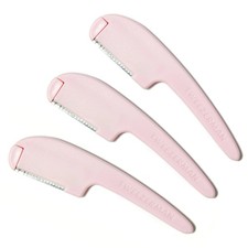 Tweezerman Prep  Plane Facial Razors - Pink 3 Count  1026-R