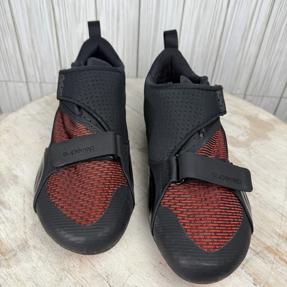 Nike Mujeres Ciclismo Zapatos Talla 8 SuperRep Negro Hyper Crimson Ciclismo Interior NUEVO Foto 3 de 4
