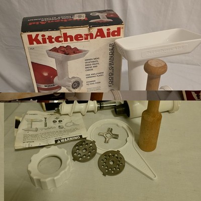 Parts For KitchenAid Food Grinder Stand Mixer Attachment Discs Blade +