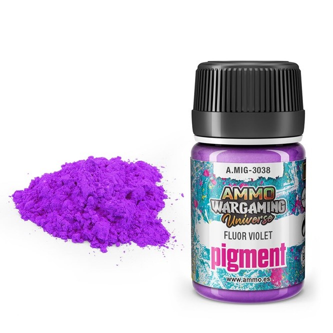 Ammo MIG A.MIG-3038 - Pigment Fluorescent Violet - New