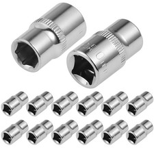 12-Pc 10mm Shallow Sockets, 6-Point, 3/8-Inch Drive - Heavy Duty  Affordable...