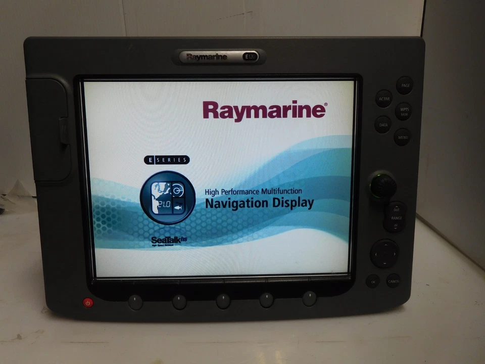 Pantalla MFD Raymarine E120 Classic Chartplotter Foto 2 de 4