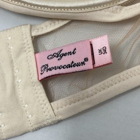 Agent Provocateur Gloria Ivory Bra 34D New