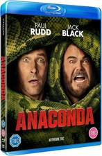 ANACONDA (2025): Jack Black, Paul Rudd, Steve Zahn, Comedy - NEW Eu RgB BLU-RAY