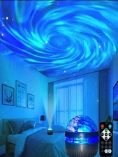 Aurora Light Projector, Northern Light Galaxy LED Lamp, with Remote Control USA