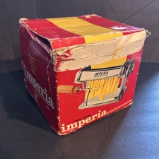 Imperia Pasta Maker Machine Model NO HANDLES-104 Made in Italy Heavy Duty Steel