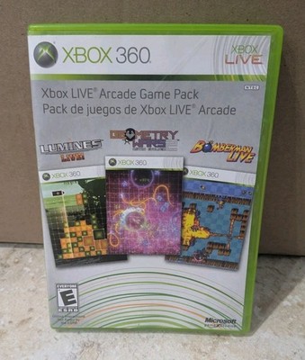 Xbox Live Arcade Game Pack Xbox 360 - No Manual - Tested, Works