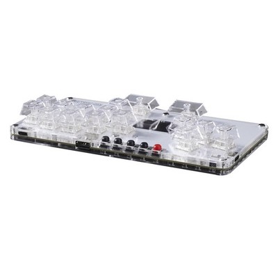 MustFun Hitbox Mini Stickless-Controller geeignet für PC/PS3/PS4/Switch usw.