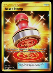Reset Stamp 253/236 Secret Rare Unified Minds Pokémon TCG