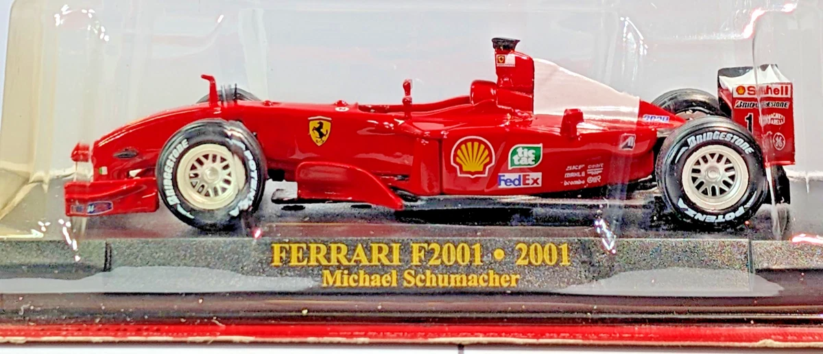 Michael Schumacher Diecast Formula 1 Cars 2001 Vehicle Year for