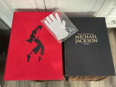 MICHAEL JACKSON OPUS Official Photo Picture Book w/ White Glove