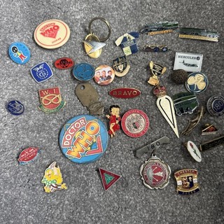 Vintage Job Lot of Pin Badges