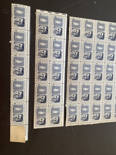 JOHN F. KENNEDY (1964) - Full Mint Sheet of 50 Vintage Postage Stamps-Seperated - Picture 2 of 10