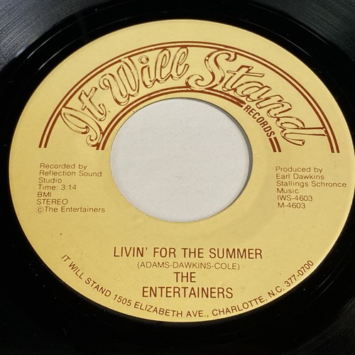 The Entertainers: Livin' For The Summer / Let It Rip 45 - Soul Beach