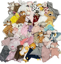 Lovey Security Blankets Lot Plush Baby Doll Reseller Wholesale Bundle 40 Pcs J