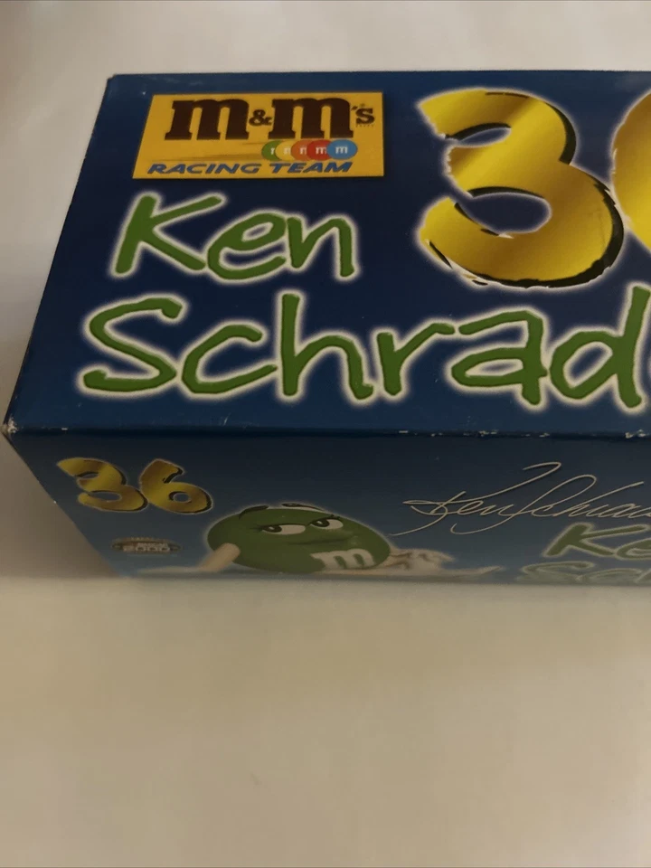 1/24 Action #36 Ken Schrader M&M  Pontiac - Green diecast - Image 2 of 4