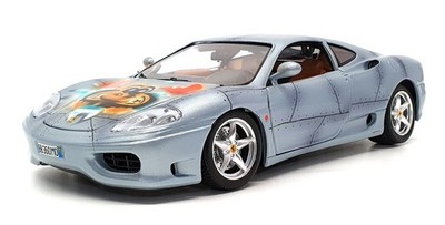 Burago フェラーリ　360 MODENA BBurago - Ferrari 360 Modena Hard Top (1999, 1:18, Yellow