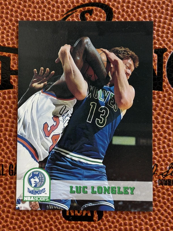 1993 Hoops Basketball Luc Longley #130