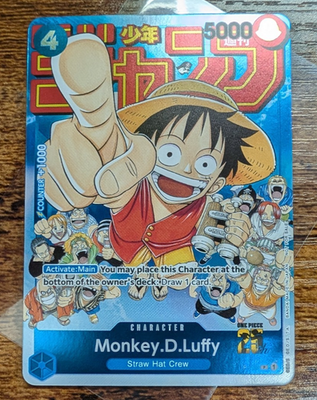 Monkey D Luffy P-033 Event Pack 2 One Piece Card English Manga