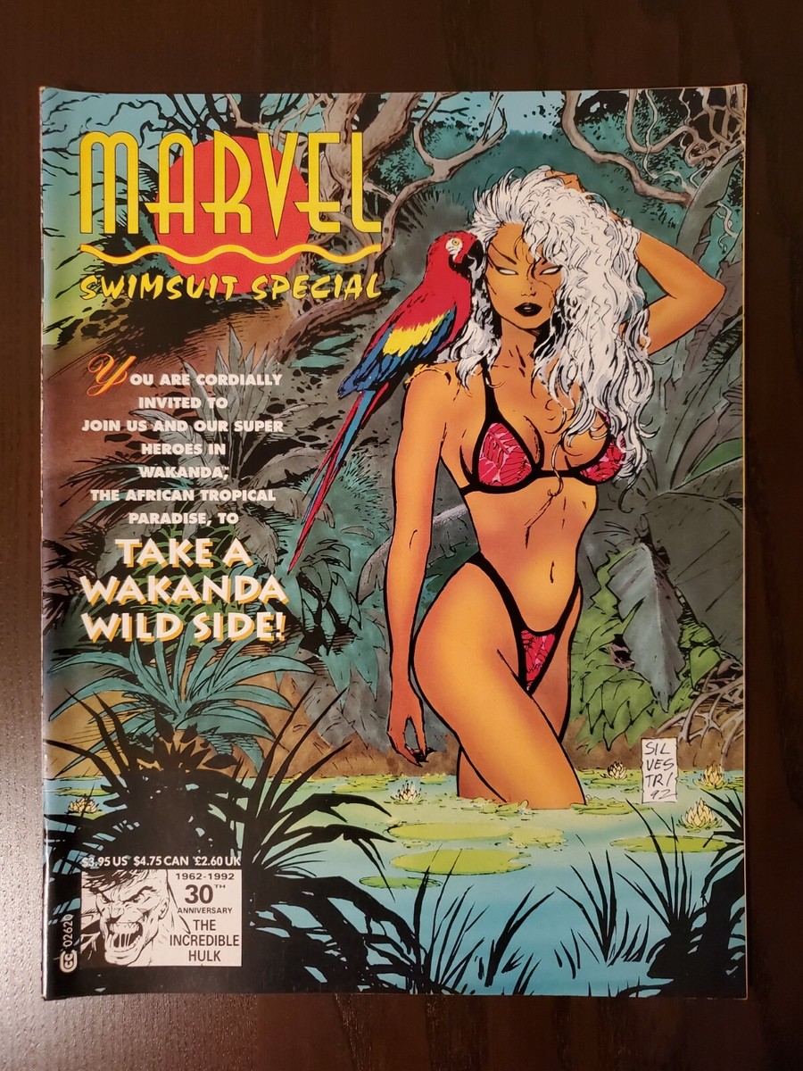 VF Marvel Swimsuit Special Issue #1 August 1992 Storm Cover