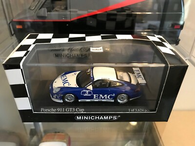 MINICHAMPS 400046981 Echelle 1/43 PORSCHE 911 996 GT3RS N 81 24h LE MANS 2004 DO