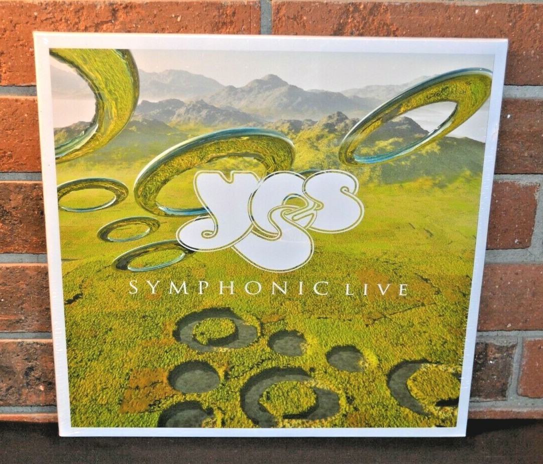 YES - Symphonic Live, Ltd Import 180G 2LP BLACK VINYL +