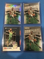jayson Tatum 2019 dominance silver Holo 2x Base 1 Frequent Flyers Non Rookie RC