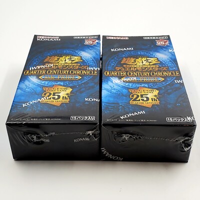 KONAMI - ①遊戯王QUARTER CENTURY CHRONICLE PRIDE 5BOX Konami Yugioh OCG Quarter Century Chronicle side:Pride Box