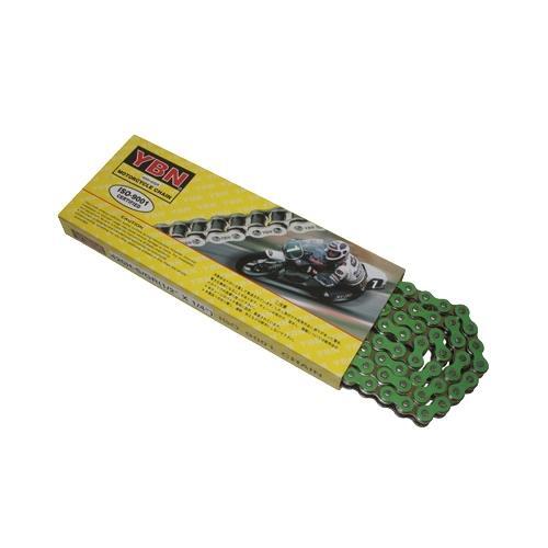 Chaîne tuning vert 420 or 134 maillons pour vos sorties urbaines
