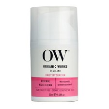 Organic Works Daily Hydration Renewal Night Cream - 1.69 oz