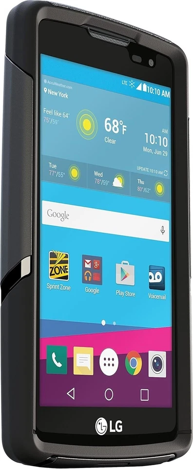 Funda Serie OtterBox COMMUTER para LG Neon LTE / LG Tribute 2 / LG Risio - NEGRA Foto 2 de 2