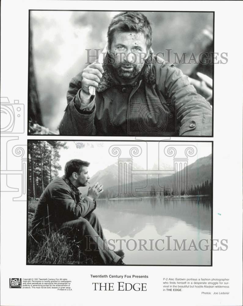 1997 Press Photo Actor Alec Baldwin in 