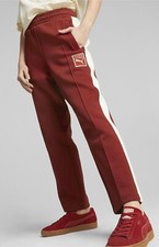 PUMA Women's X Vogue T7 Track Pants NWT Intense Red / Intense Rouge SIZE: MEDIUM