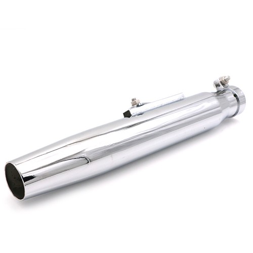 Motorcycle Tapered Exhaust Muffler Pipe Silencer Cafe Racer For Haray Honda BMW - Picture 7 of 7