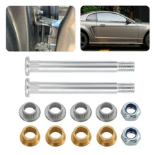 Door Repair Hinge 2 Pins & 8 Bushings Kit For 94-04 Ford Mustang Ranger Lincoln