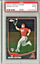 2013 Topps Chrome Adam Eaton PSA 9 RC