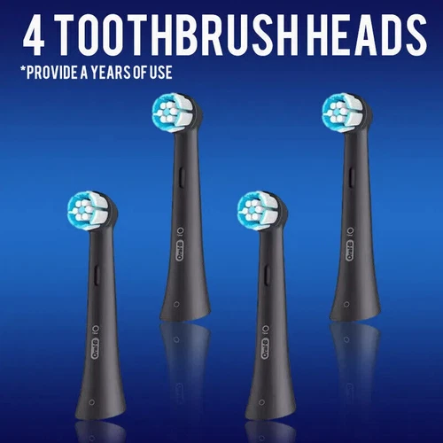 2/4/8x Oral-B Original iO Ultimate Clean Weiss Zahn Aufsteck Ersatz Bürstenköpfe - Bild 6 von 22