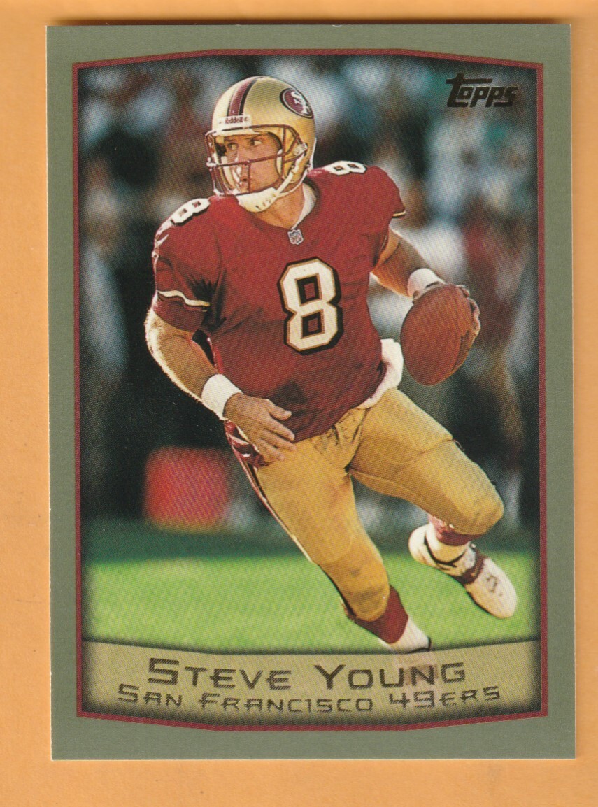 Steve Young San Francisco 49ers 1999 Topps #150 BYU Cougars Brigham Young